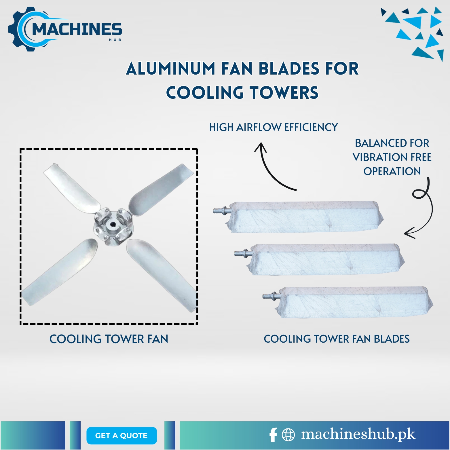 Cooling-Tower-Aluminium-Fan-Blades
